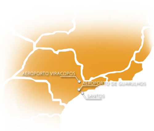 Operações em Santos, Guarulhos e Viracopos